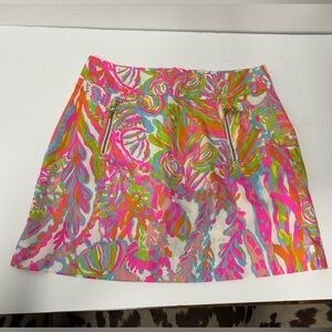 LILY PULITZER Scuba To Cuba Skort pink Multicolored Women’s Size 00